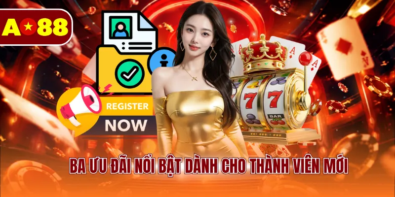 Ba ưu đãi nổi bật dành cho thành viên mới